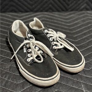 Vans Black and White Sneakers